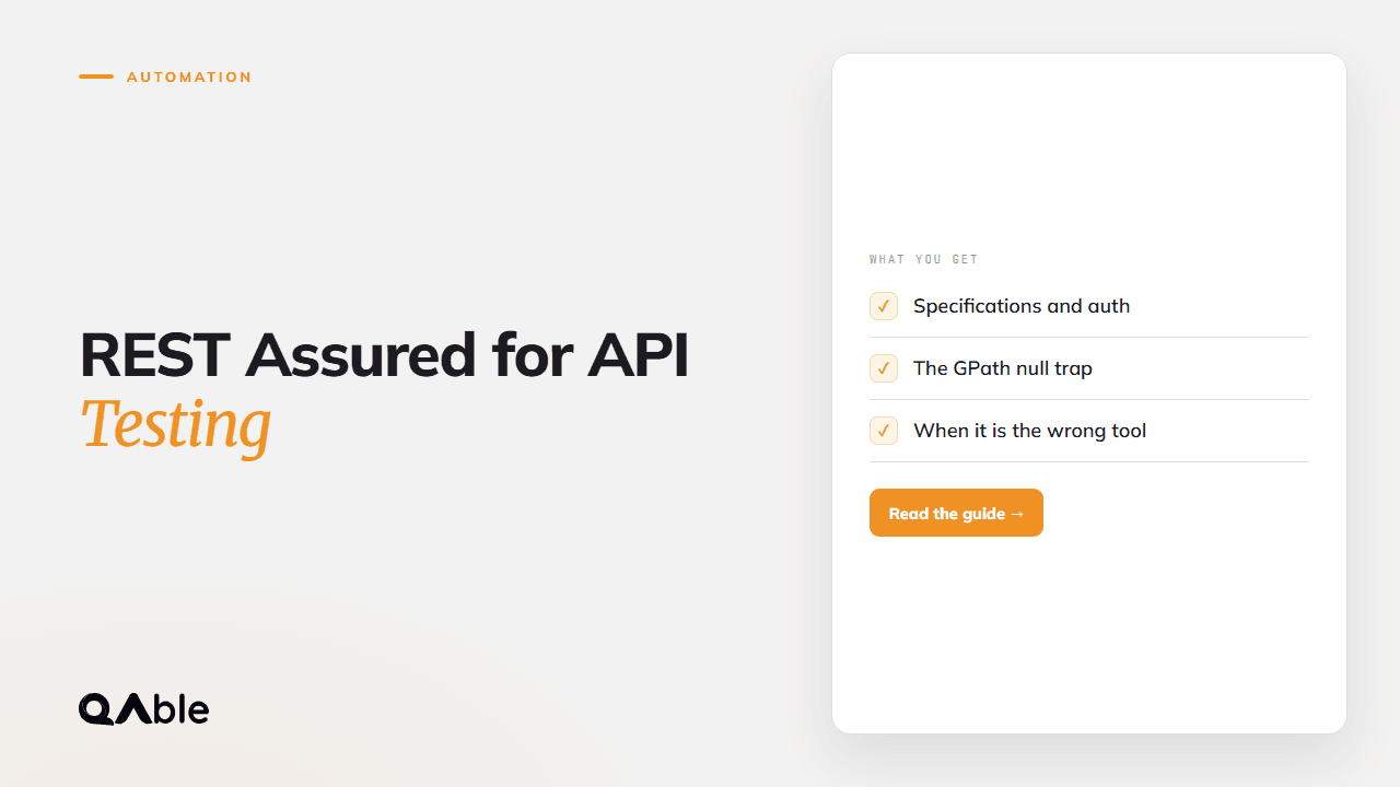 REST Assured for API Testing: A Practical Guide for QA Teams