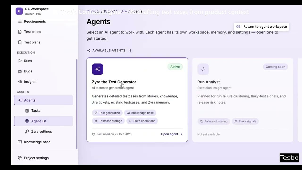 AI Test Case Generator from Jira Requirements & Bug Reports | Tesbo by QAble