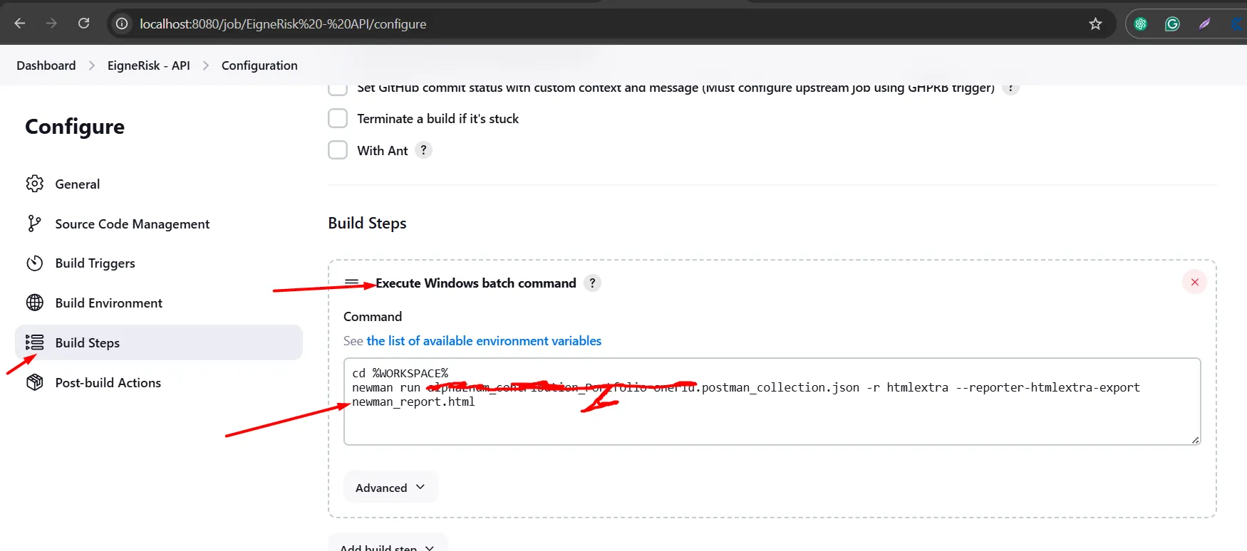 Add Build Step