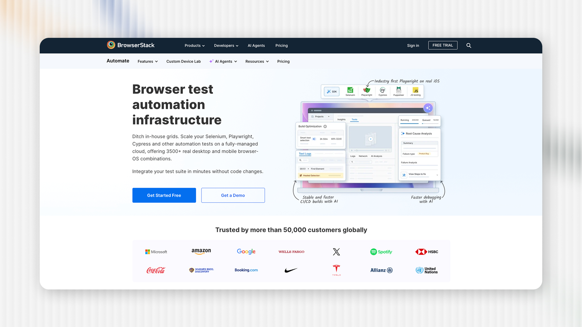 BrowserStack Automate