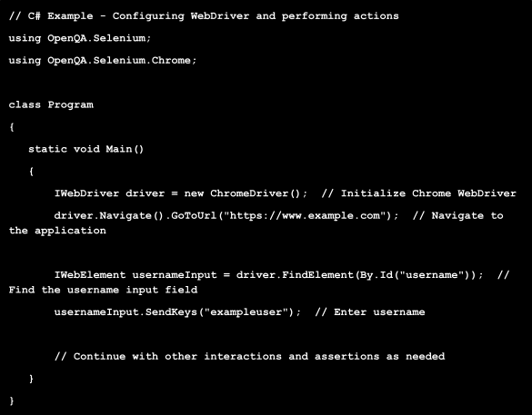 C# Example