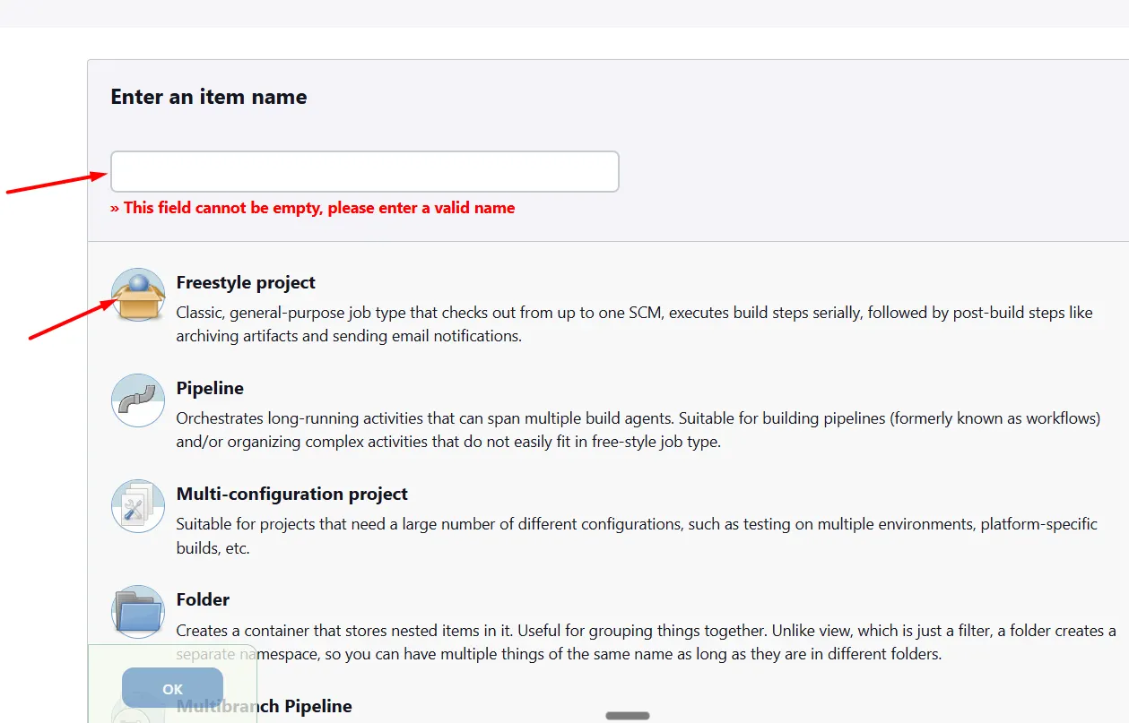 Configure Jenkins Job