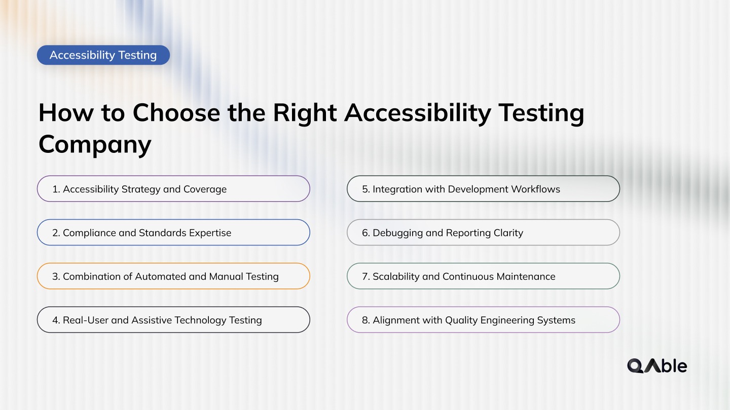 How to Choose the Right Accessibility Testing Company?