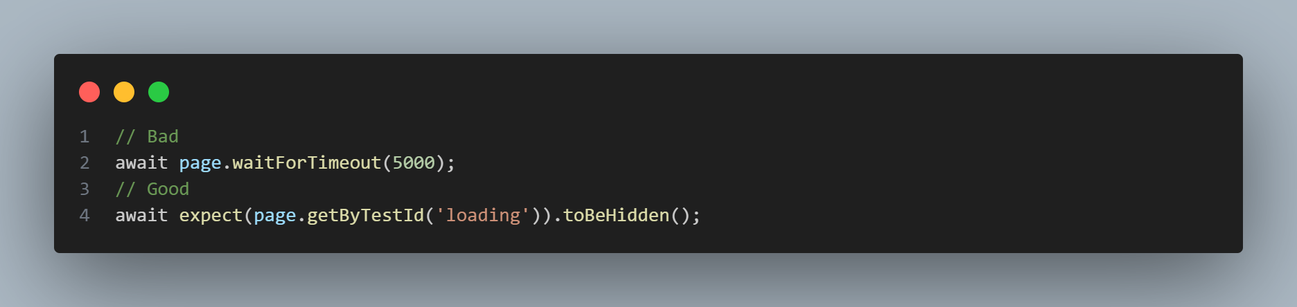 Avoiding Flaky Tests