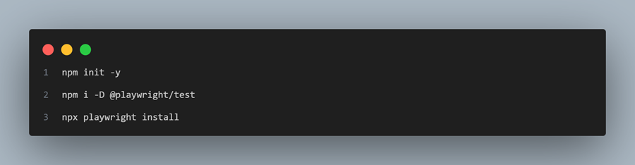 Installing Playwright