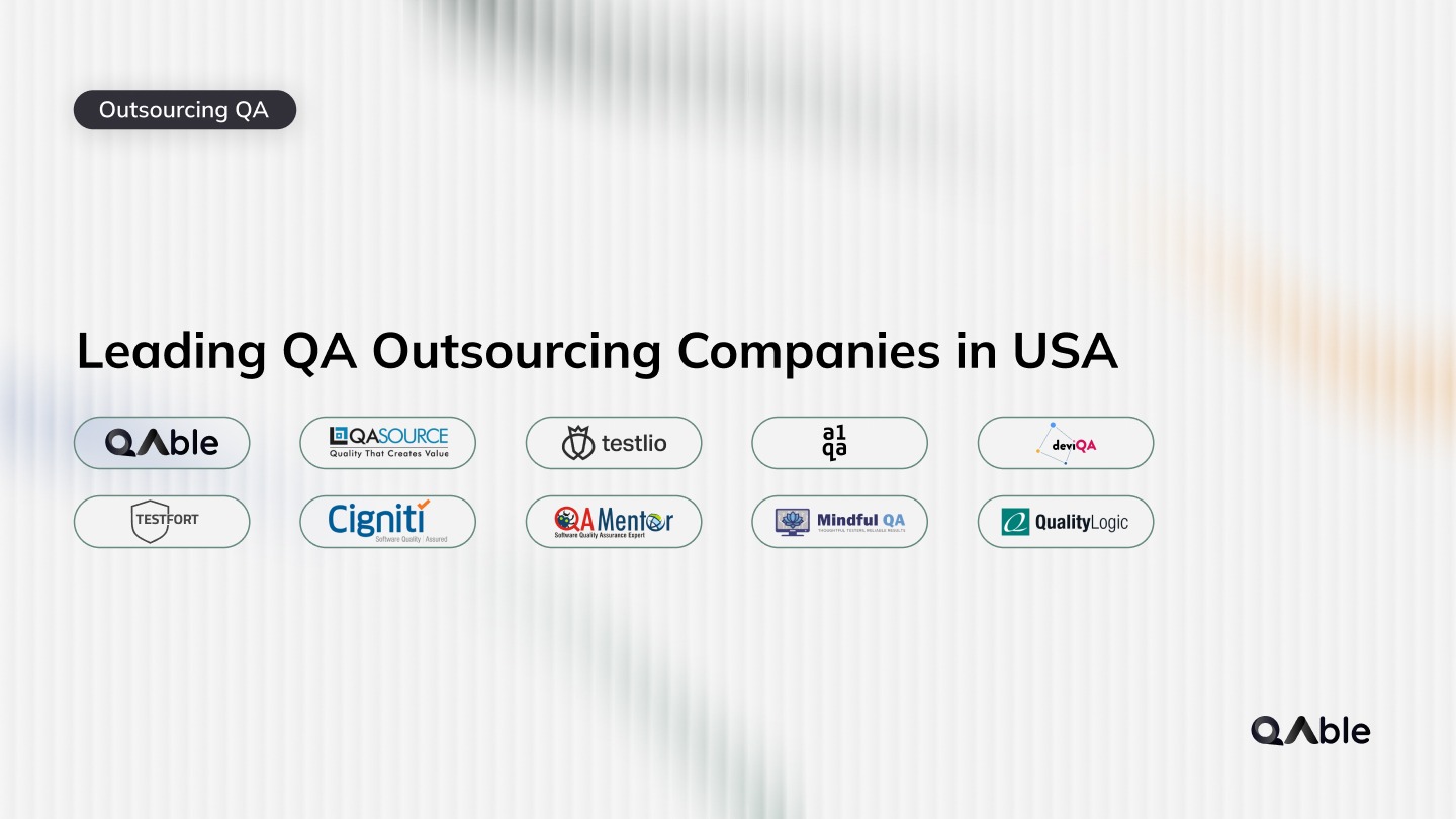 Leading QA Outsourcing Companies in USA