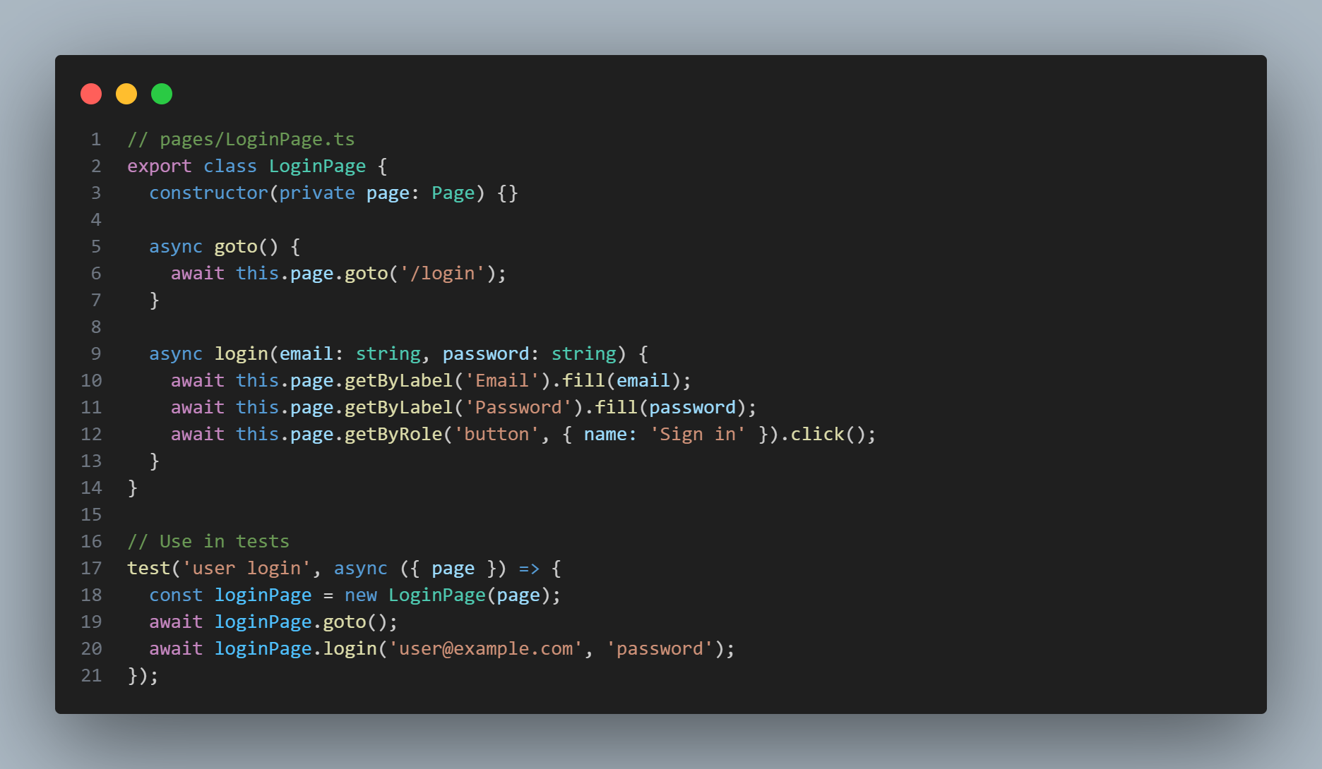 Object Model for complex apps